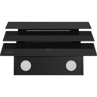  Вытяжка MAUNFELD Manchester Light 60 черное стекло 