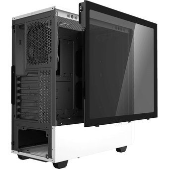  Корпус GameMax T802 Panda, Белый, 2*USB3.0; зак. стекло, без БП 