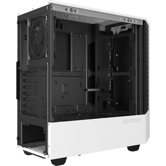  Корпус GameMax T802 Panda, Белый, 2*USB3.0; зак. стекло, без БП 