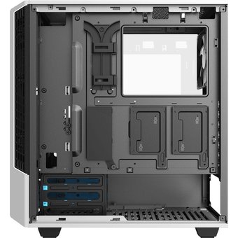  Корпус GameMax T802 Panda, Белый, 2*USB3.0; зак. стекло, без БП 