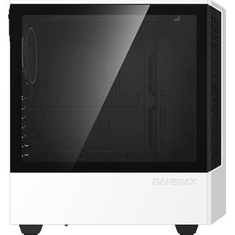  Корпус GameMax T802 Panda, Белый, 2*USB3.0; зак. стекло, без БП 