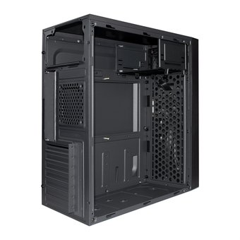  Корпус Exegate AA-440 EX290172RUS Miditower ATX, без БП, 2*USB, аудио, черный 