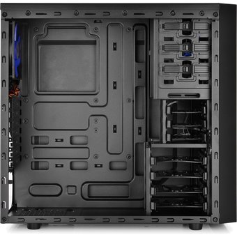  Корпус Deepcool TESSERACT BF (DP-CCATX-TSRBFBK) ATX, Black-Blue, без БП 