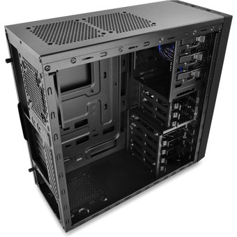  Корпус Deepcool TESSERACT BF (DP-CCATX-TSRBFBK) ATX, Black-Blue, без БП 