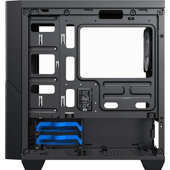  Корпус GameMax Cyclops BR без БП Midi Tower, ATX, Черно-красн.,1*USB2.0 + 1*USB3.0, 2*120мм 
