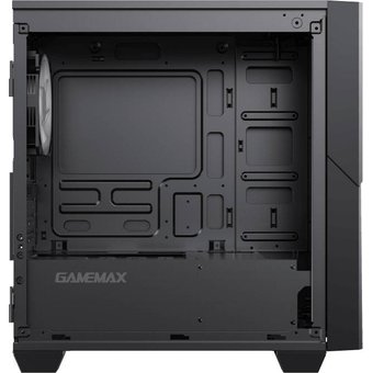  Корпус GameMax Cyclops BR без БП Midi Tower, ATX, Черно-красн.,1*USB2.0 + 1*USB3.0, 2*120мм 