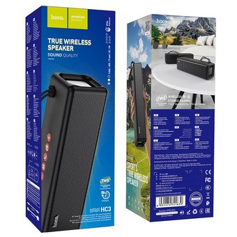  Портативная акустика HOCO HC3 Bounce sports wireless черный 