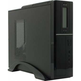 Корпус PowerCool S0506-300W Desktop, Black, SFX 300W-80mm, 24+8pin, LCD + датч. темп.3шт 