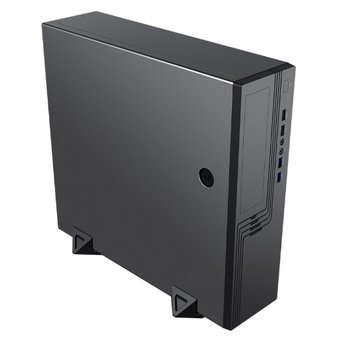 Корпус Powerman EL555BK PM-300ATX 6141876 U3.0*2+U2*2+2*combo Audio: fan 9cm; intrusion switch Slim Case 