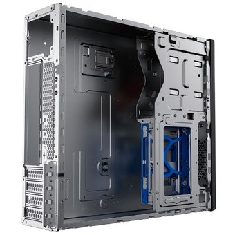 Корпус Powerman EL555BK PM-300ATX 6141876 U3.0*2+U2*2+2*combo Audio: fan 9cm; intrusion switch Slim Case 