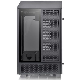  Корпус Thermaltake The Tower 100 CA-1R3-00S1WN-00 черный без БП miniITX 1x120mm 3x140mm 2xUSB3.0 audio bott PSU 