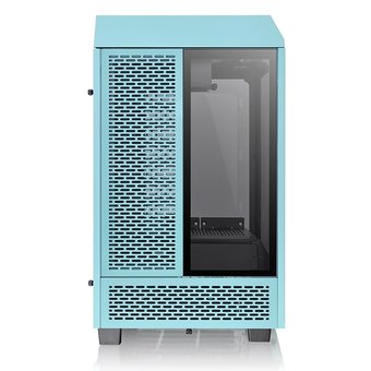  Корпус Thermaltake The Tower 100 Turquoise (CA-1R3-00SBWN-00) без БП miniITX 1x120mm 3x140mm 2xUSB3.0 