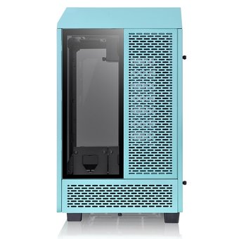  Корпус Thermaltake The Tower 100 Turquoise (CA-1R3-00SBWN-00) без БП miniITX 1x120mm 3x140mm 2xUSB3.0 