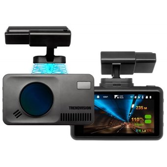  Видеорегистратор с радар-детектором TrendVision DriveCam GPS черный 