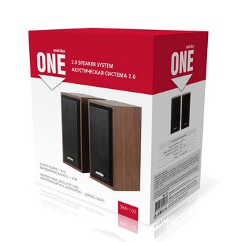  Акустическая система SmartBuy One SBA-102, коричневая 