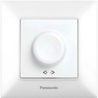  Диммер Panasonic Arkedia Slim скрыт. механ. IP20 белый 1шт (WNTC05282WH-RU) 