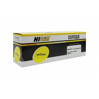  Тонер-картридж Hi-Black (HB-44059117/44059105) для OKI C810/830, Y, 8K 