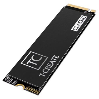  SSD TEAMGROUP T-Create Classic C47 1TB (TM8FFC001T0C129) M.2 / PCIe 4.0 x4, NVMe, Type 2280, 3D TLC, dramless, 7400/6800 MB/s 
