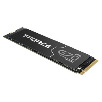  SSD TEAMGROUP T-Force G70 Pro 4TB (TM8FFH004T0C128) M.2 (w Aluminum Heatsink) / PCIe Gen4.0 x4, NVMe, Type 2280, TLC, dram cache, 7400/6600 MB/s 