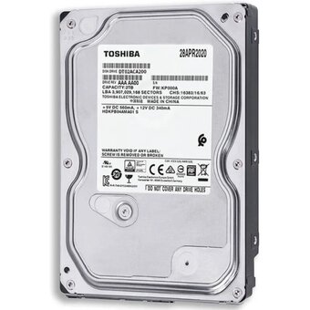  HDD Toshiba DT02ACA200 2TB SATA 6.0Gb/s, 7200 rpm, 256Mb buffer, 3.5" 