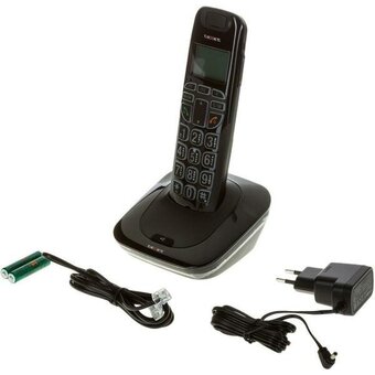  Телефон TEXET Dect TX-D7505А черный 