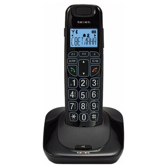  Телефон TEXET Dect TX-D7505А черный 