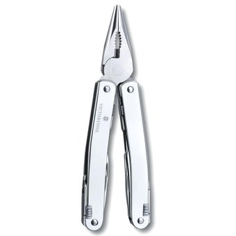  Мультитул Victorinox SwissTool Spirit X (3.0235.N) 105мм 35функц. серебристый подар.коробка 