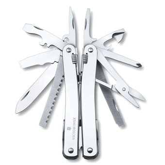  Мультитул Victorinox SwissTool Spirit X (3.0235.N) 105мм 35функц. серебристый подар.коробка 