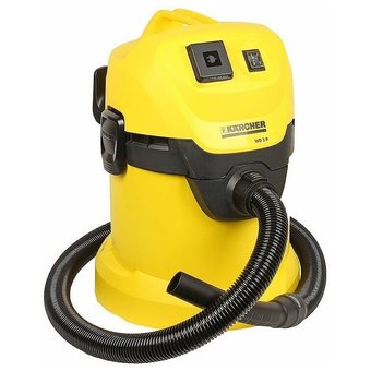  Пылесос Karcher WD 3 P EU-I желтый/черный 1.629-880.0 