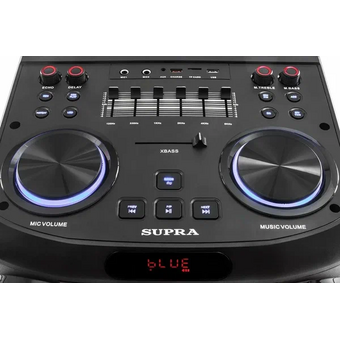  Минисистема Supra SMB-1300 черный 