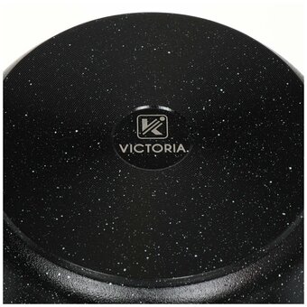  Жаровня VICTORIA Гранит АЛА 260 (G1026G) 3,5л., черн. с бел.крапинками 