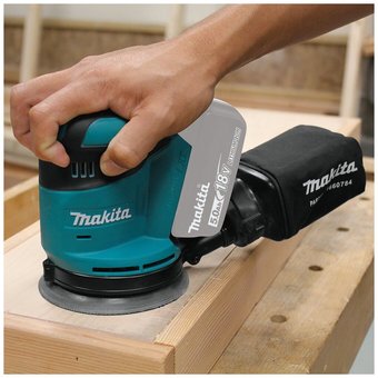  Эксцентриковая шлифмашина Makita DBO180Z без акк и ЗУ 