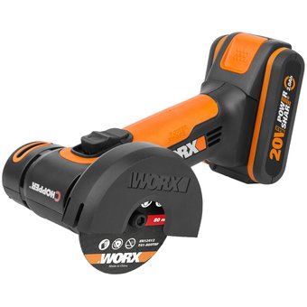  УШМ WORX WX801 1*2,0Ач, кейс 