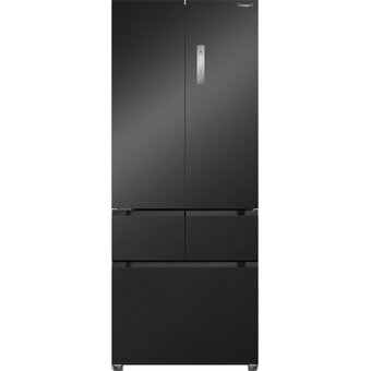  Холодильник Weissgauff WFD 450 Built-in Inverter NoFrost Dark Inox 