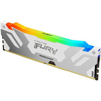  ОЗУ Kingston Fury Renegade RGB KF580C38RWA-16 DDR5 16GB 8000MHz RTL Gaming PC5-57600 CL38 DIMM 288-pin 1.45В single rank с радиатором Ret 