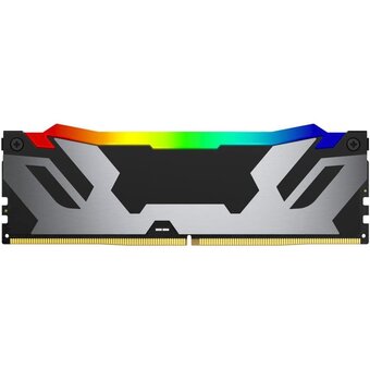  ОЗУ Kingston Fury Renegade Black RGB KF572C38RSA-16 DDR5 16GB 7200MHz RTL Gaming PC5-57600 CL38 DIMM 288-pin 1.45В single rank с радиатором Ret 