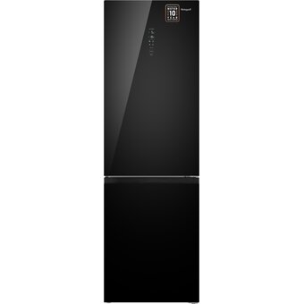  Холодильник Weissgauff WRK 2000 Total NoFrost Inverter Black Glass 