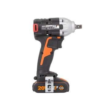  Гайковерт аккумуляторный WORX WX272, 20В кейс 