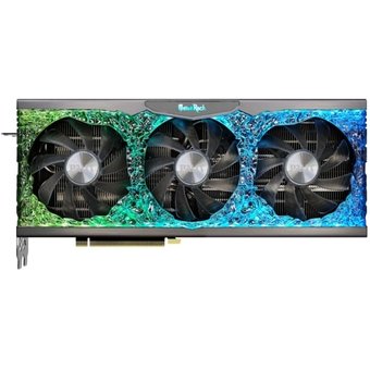  Видеокарта Palit PCI-E 4.0 NVIDIA GeForce RTX 3070 NE63070019P2-1040G PA-RTX3070 GAMEROCK 8G V1 LHR 8192Mb 256 GDDR6 1500/14000 HDMIx1 DPx3 HDCP Ret 