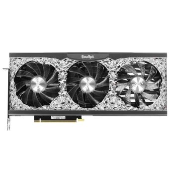  Видеокарта Palit PCI-E 4.0 NVIDIA GeForce RTX 3070 NE63070019P2-1040G PA-RTX3070 GAMEROCK 8G V1 LHR 8192Mb 256 GDDR6 1500/14000 HDMIx1 DPx3 HDCP Ret 