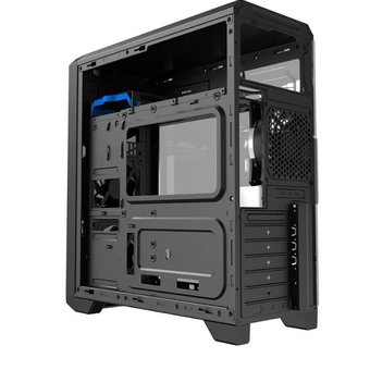  Корпус GameMax G563 без БП Midi Tower, ATX, LED, Черн., Прозрач. бок. и фронт. панель, USB 3.0 