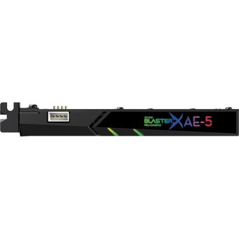  Звуковая карта Creative BlasterX AE-5 Plus (70SB174000003) PCI-E (BlasterX Acoustic Engine) 5.1 Ret 