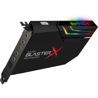  Звуковая карта Creative BlasterX AE-5 Plus (70SB174000003) PCI-E (BlasterX Acoustic Engine) 5.1 Ret 