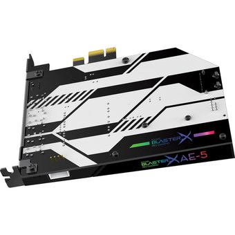  Звуковая карта Creative BlasterX AE-5 Plus (70SB174000003) PCI-E (BlasterX Acoustic Engine) 5.1 Ret 