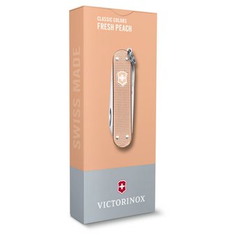  Нож перочинный Victorinox Classic Fresh Peach (0.6221.202G) 58мм 7функц. карт.коробка 