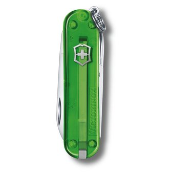  Нож перочинный Victorinox Classic Green Tea (0.6223.T41G) 58мм 7функц. карт.коробка 