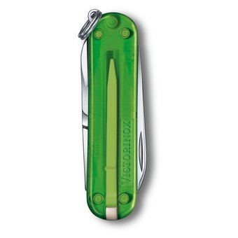  Нож перочинный Victorinox Classic Green Tea (0.6223.T41G) 58мм 7функц. карт.коробка 