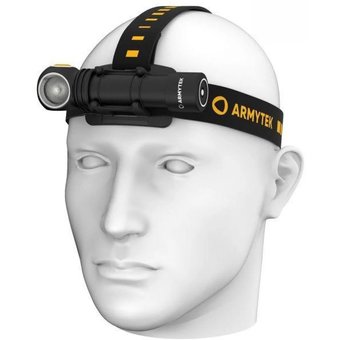  Фонарь Armytek Wizard C2 WR Magnet USB черный/желтый (F06901W) 