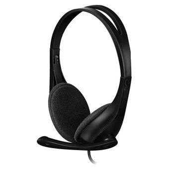  Наушники с микрофоном A4Tech HU-9 черный (HU-9 (BLACK)) 
