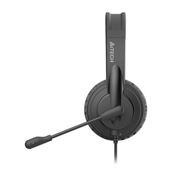  Наушники с микрофоном A4Tech HU-11 черный 